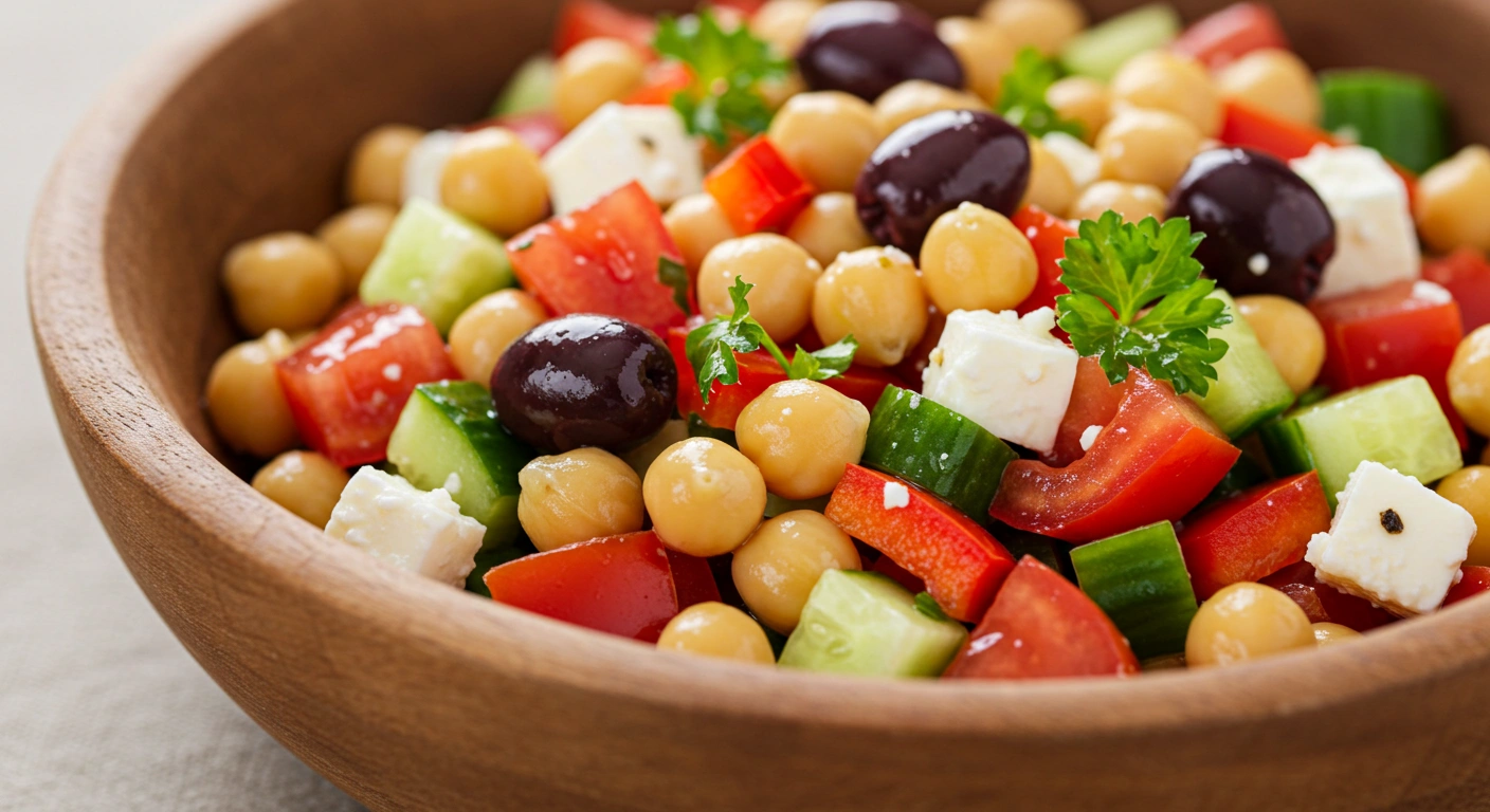 Mediterranean Chickpea Salad - secondary view